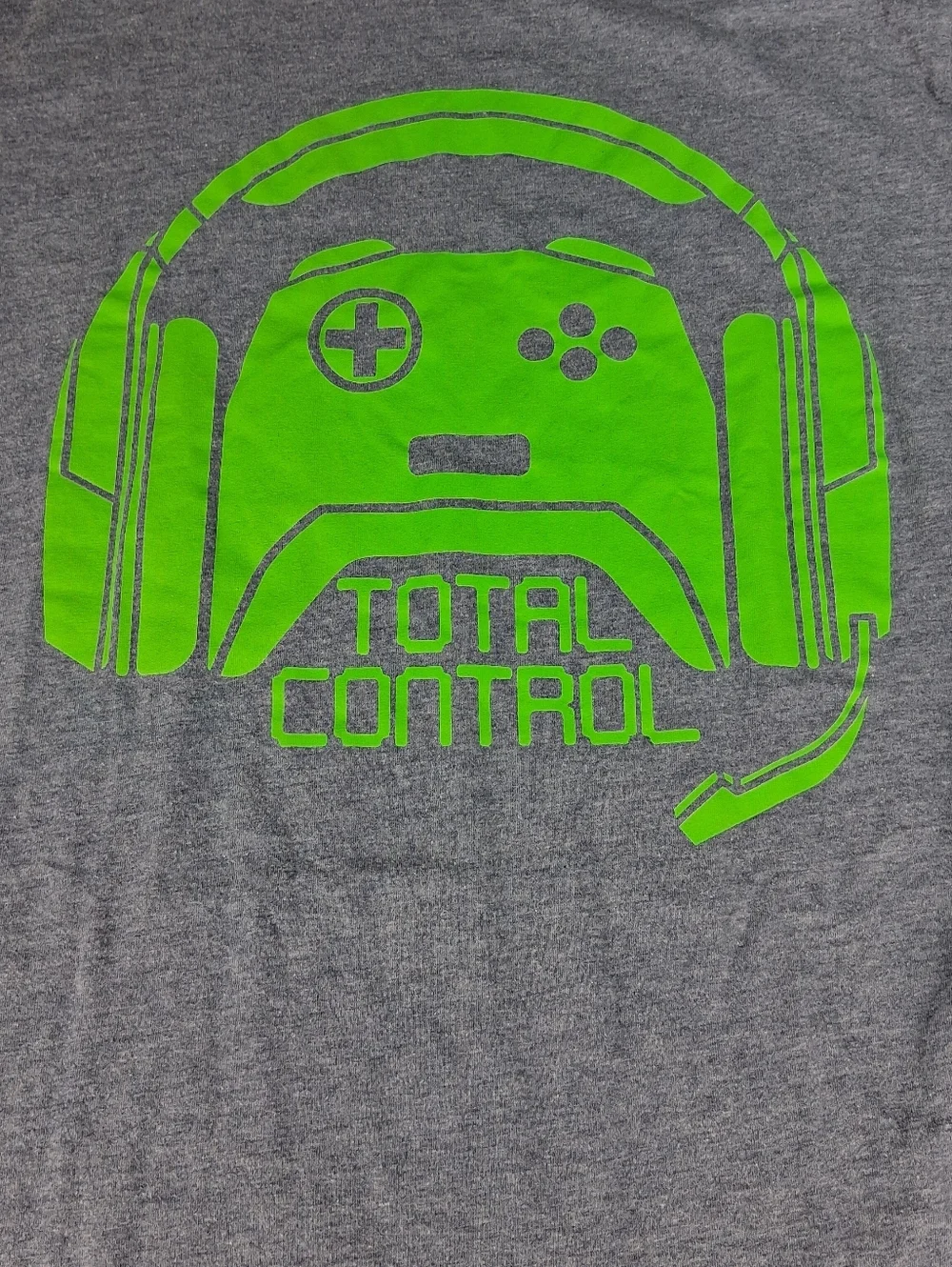 Boys The Children's Place Graphic T-shirt Size XXL w/ Green Gaming/Gamer Design